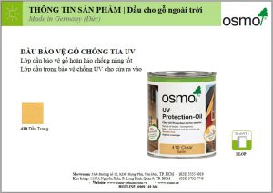 osmo uv protection dầu trong chống uv